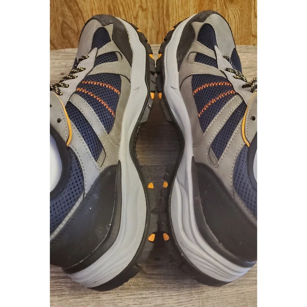 Skechers Dawson Vortego Hiking Shoes Men's‎ Size 14 Navy Gray Waterproof